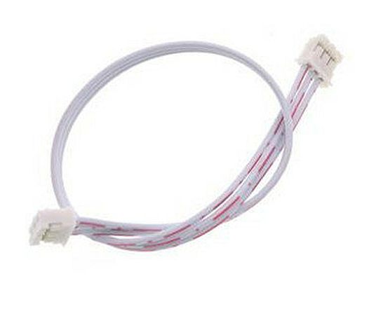 Connector JST-PH 2.0mm pitch 3-pin male-male met 20cm kabel wit/rood